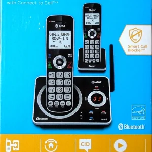 AT&T 2 handset answering system