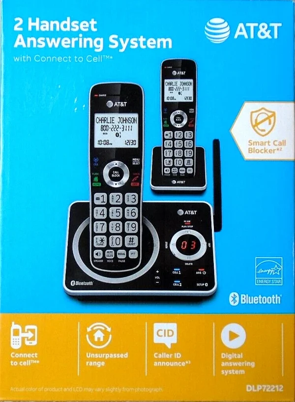 AT&T 2 handset answering system